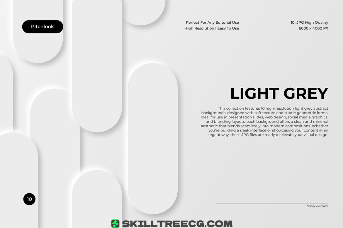 Light Grey Abstract Backgrounds（887931）-技能树